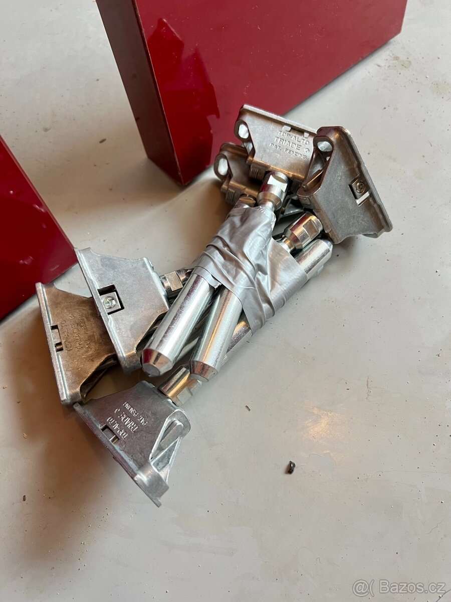 2ks Police 180x20x4 cm červená lesk - 5