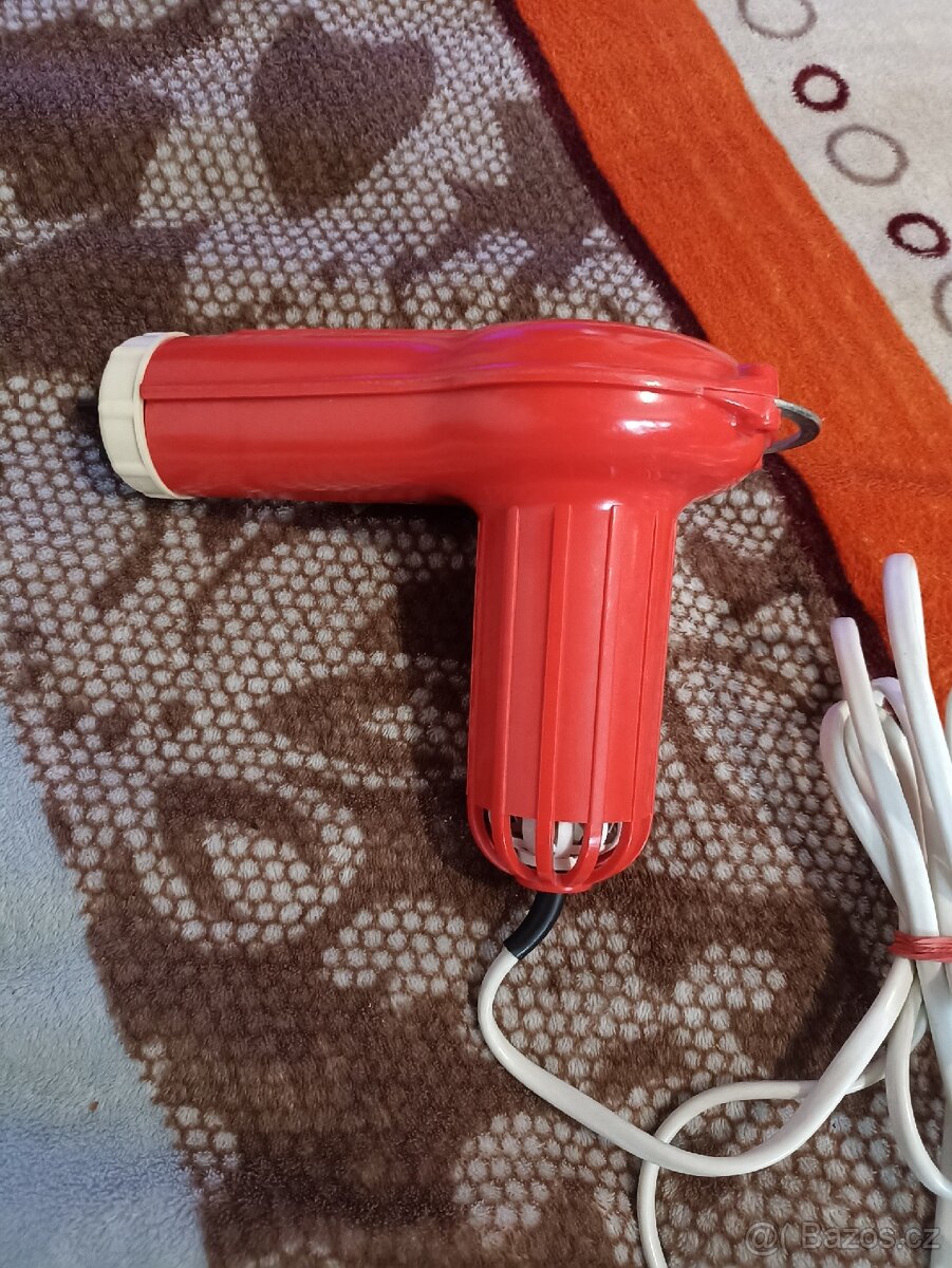 Retro feny na vlasy bílí a fialový - 5