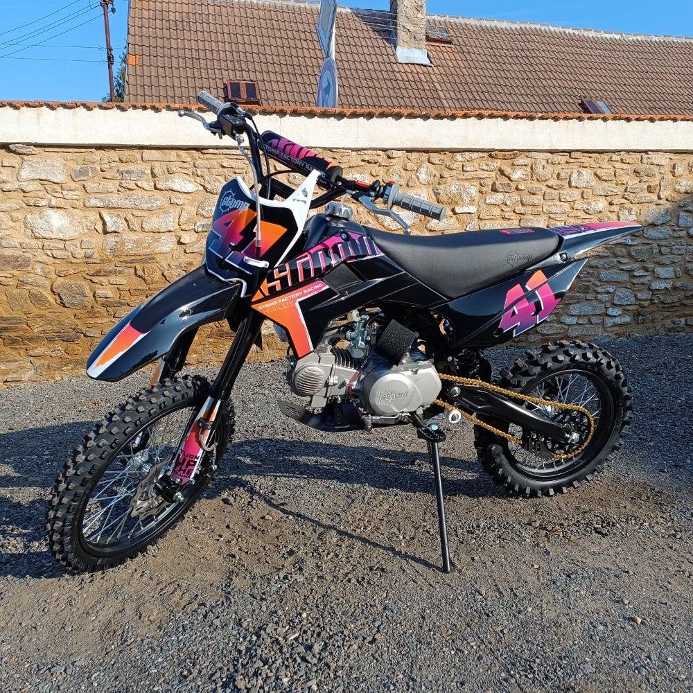 Pitbike Stomp Z3-140 BW, kola 17x14 + DNM