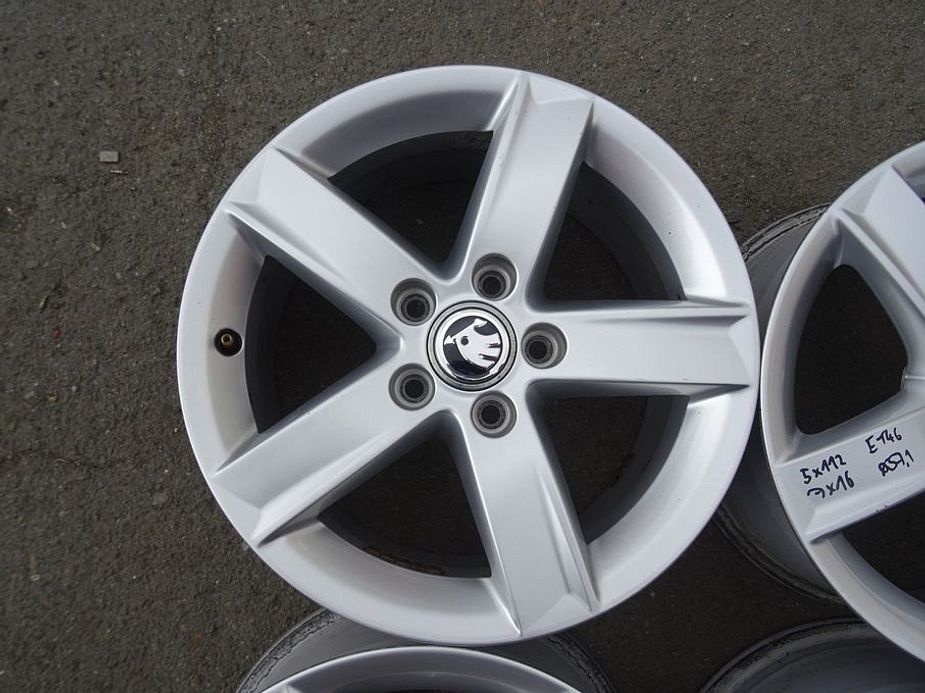 Alu disky origo Volkswagen, 16", 5x112, ET 46 ,šíře 7J - 5