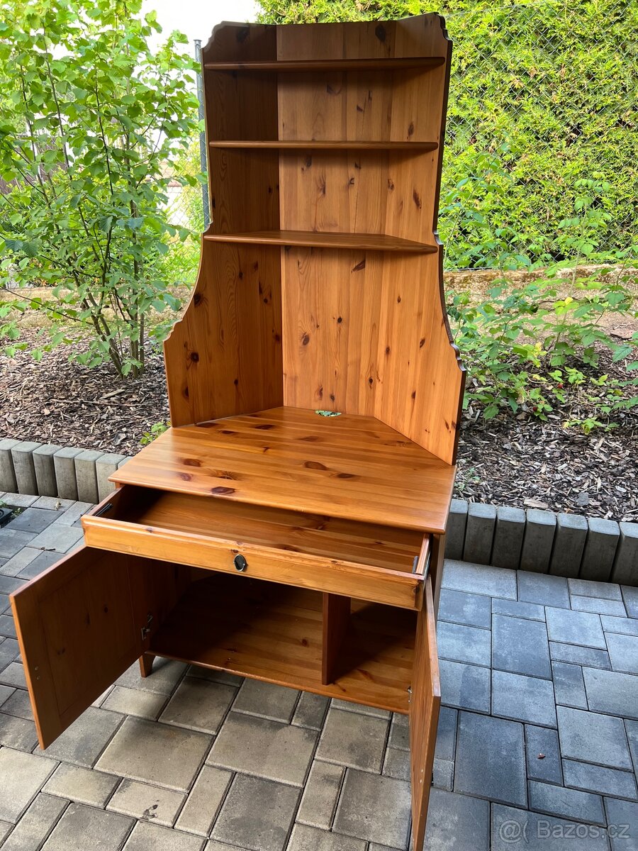 Rohová skříň Ikea Leksvik - 5