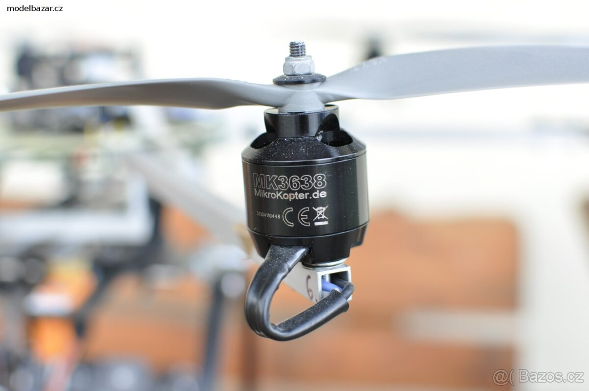 Mikrokopter Hexa XL, motory Mikrokopter MK 3638 - 5