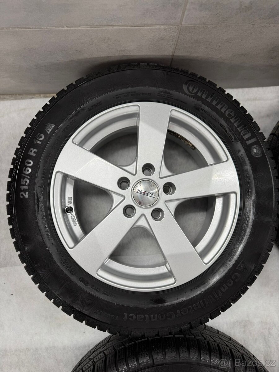 Alu kola 5x112 R16 zimní 215/60 R16 - 5