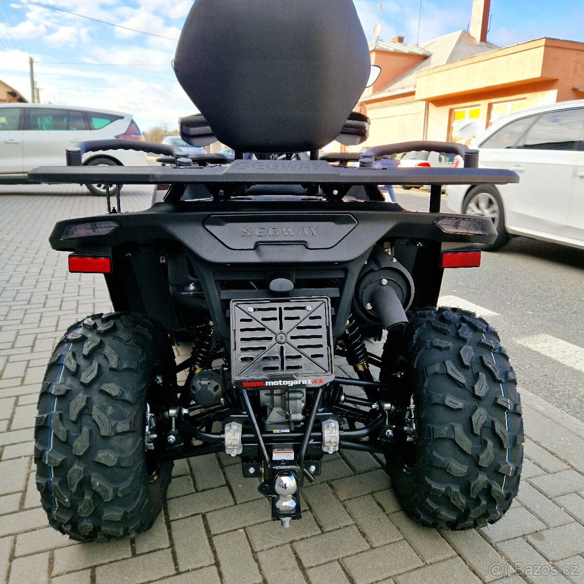 Nová čtyřkolka Segway AT5L Green s posilovačem a Bílou SPZ