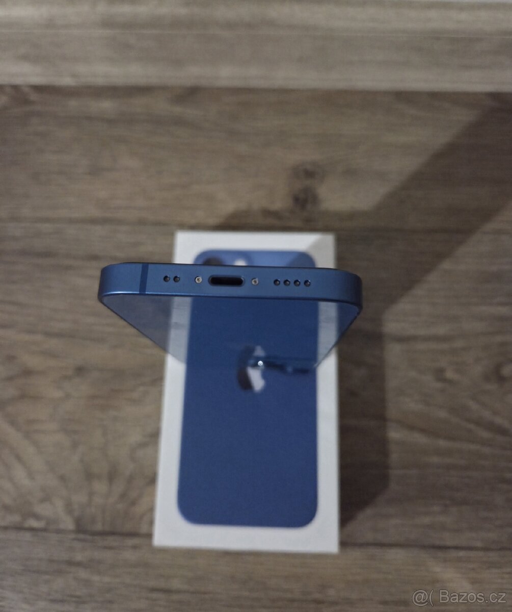 Apple iPhone 13 Mini - 256GB - Blue - 100% kondice baterie - 5