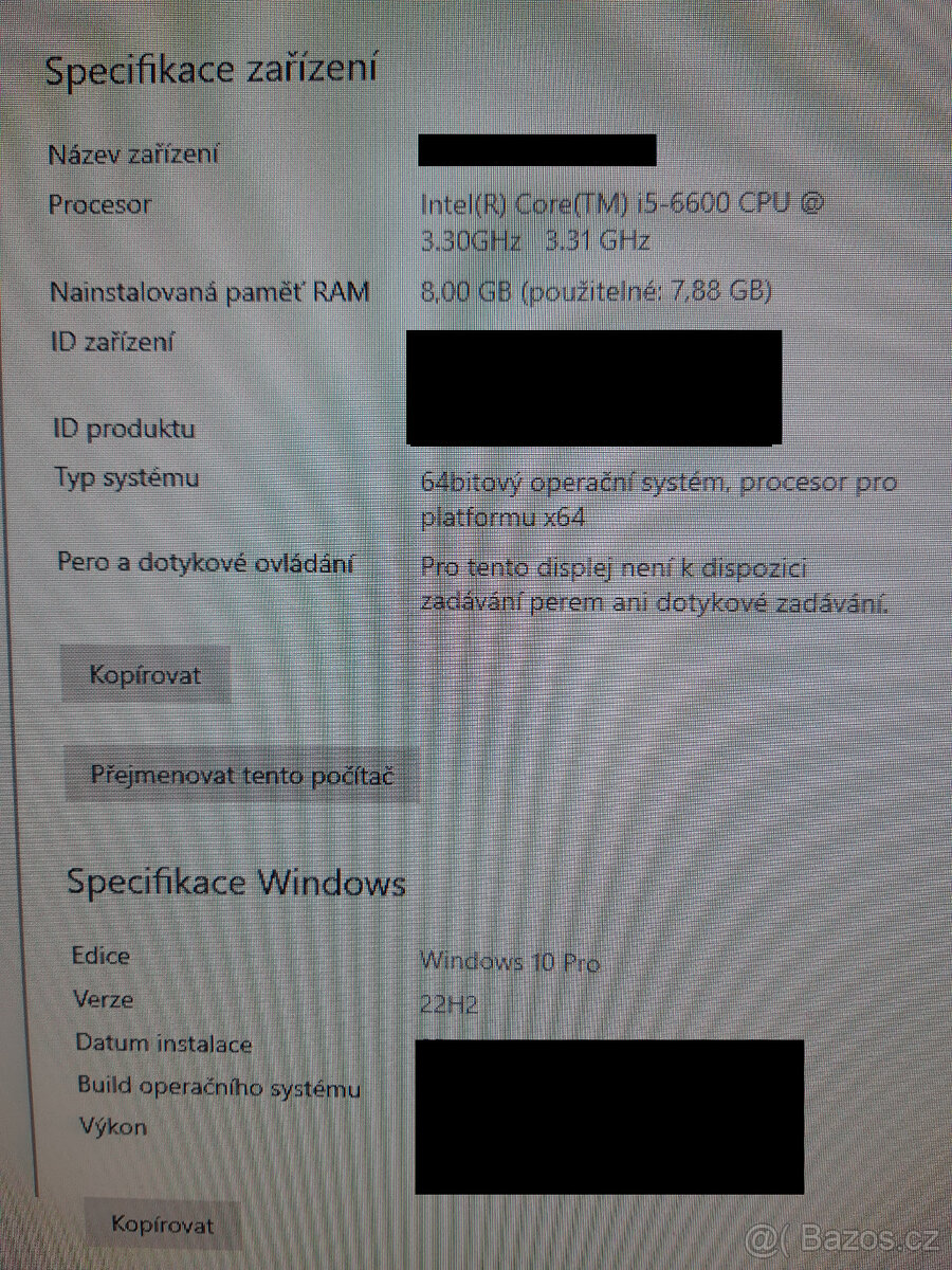 DELL 7040 - i5 6600, 8GB DDR4, Windows 10 PRO - 5