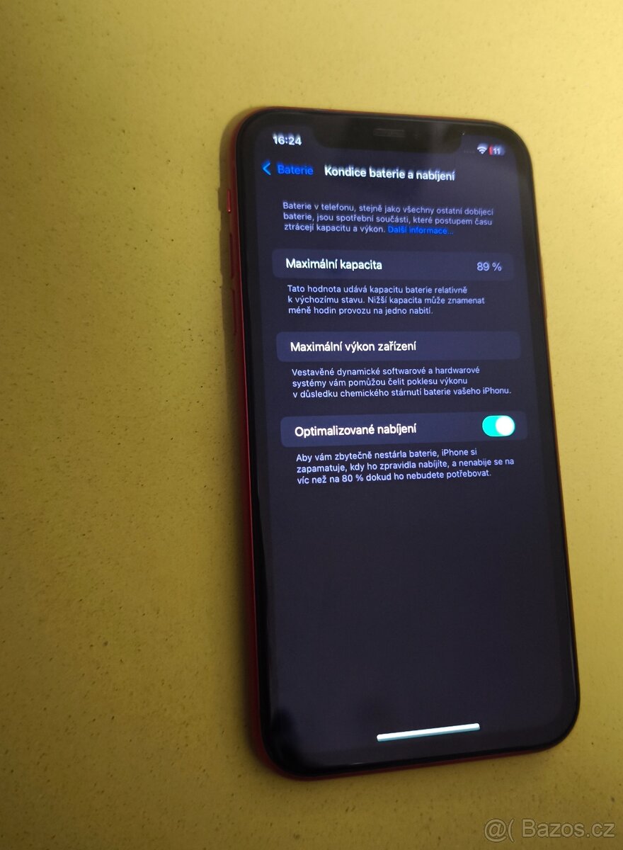 Apple iPhone 11 128GB pěkný funkční,bez poničení - 5