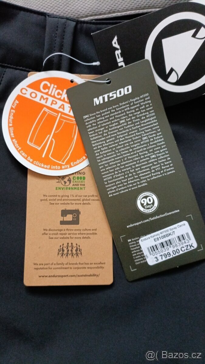 Prodám cyklo kalhoty ENDURA - 5