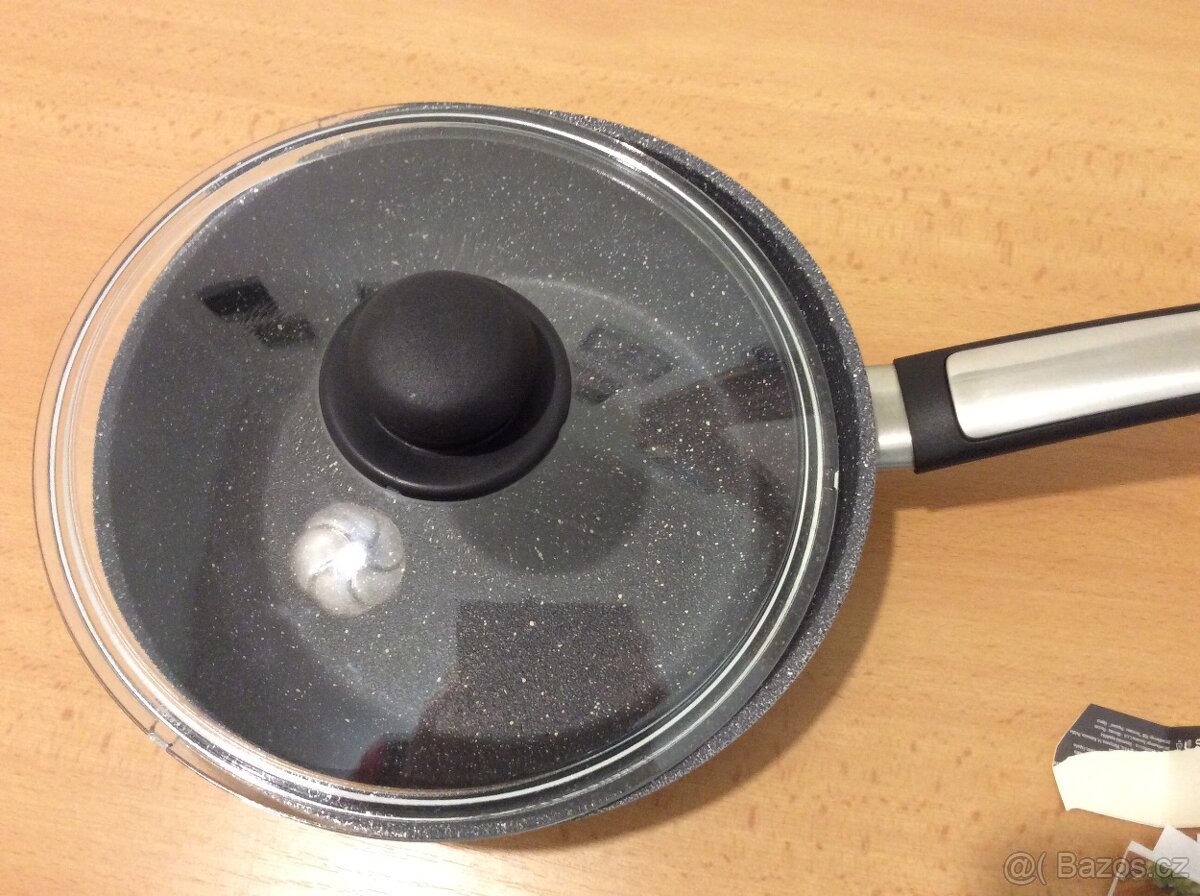 Pánev TESCOMA PREMIUM Stone + Skleněná poklice UNICOVER - 5