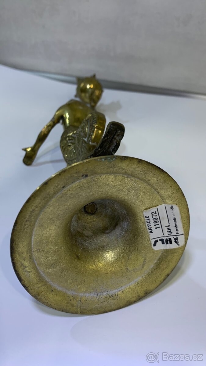 Mosazné svícny Art Deco 60.léta - 5