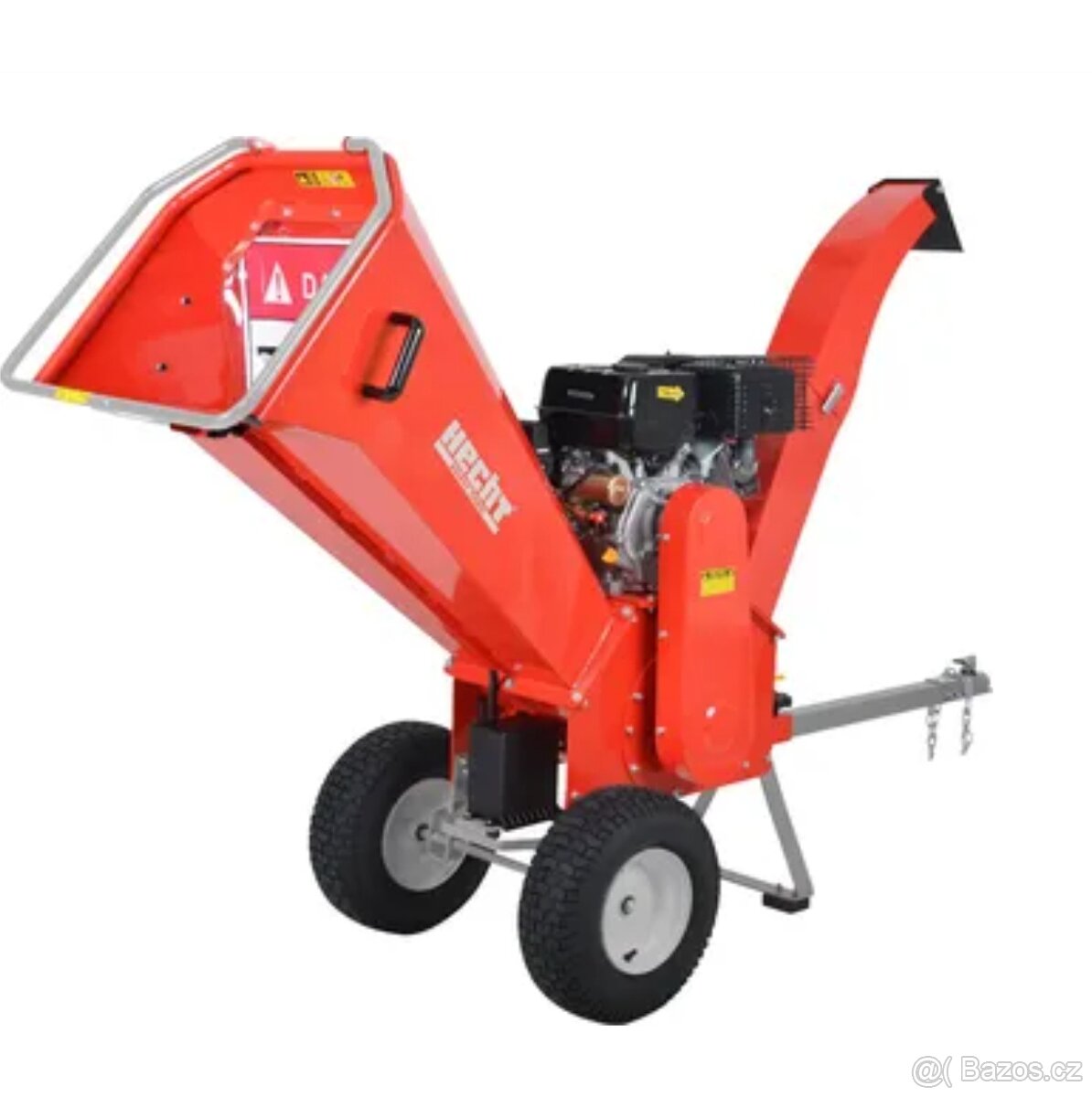 Hecht 6642 benzínový drtič větví - 5