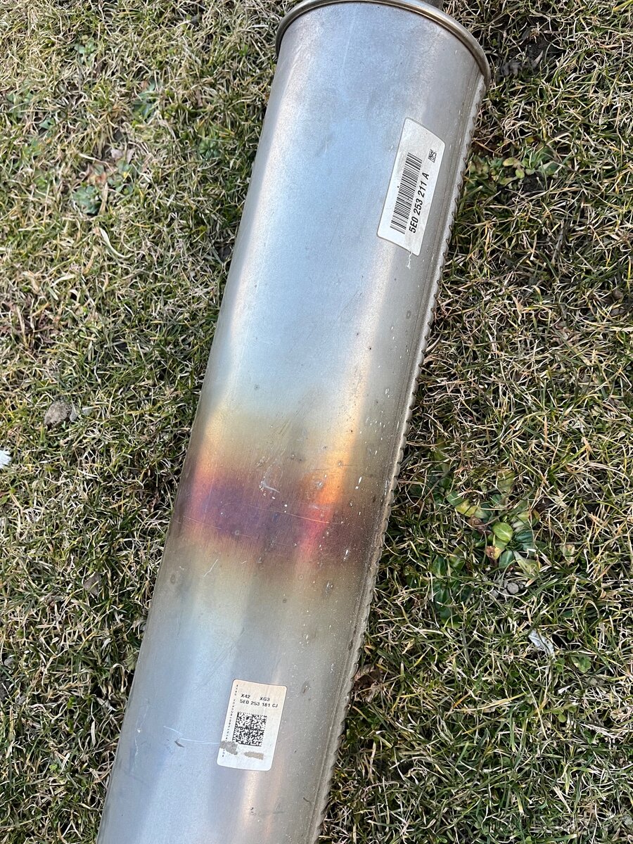 Octavia RS 245 originál výfuk - 5