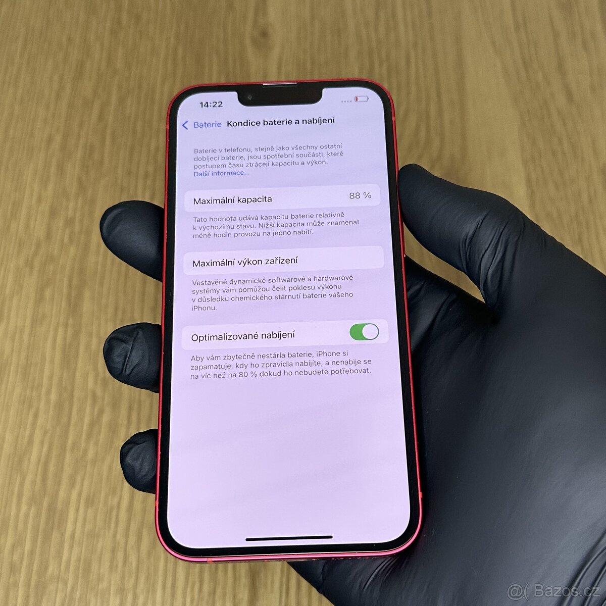 iPhone 14 256GB Red ZÁRUKA - 5