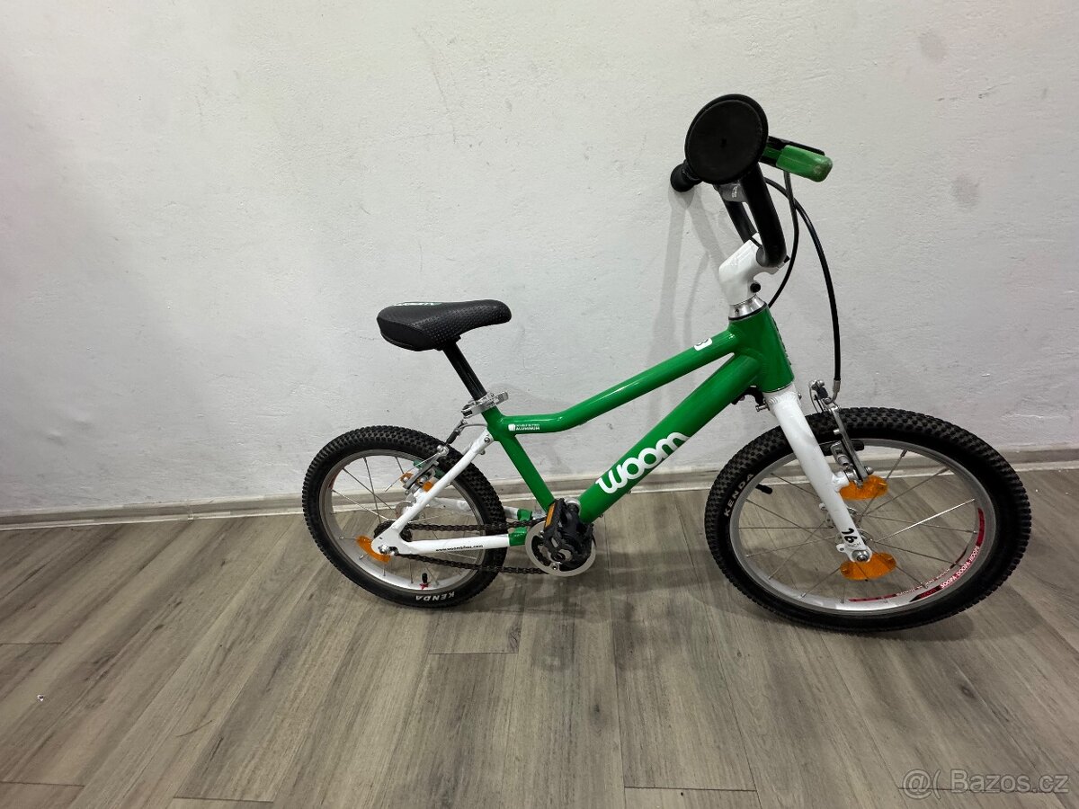 Woom 3, dětské kolo, zelené - 5
