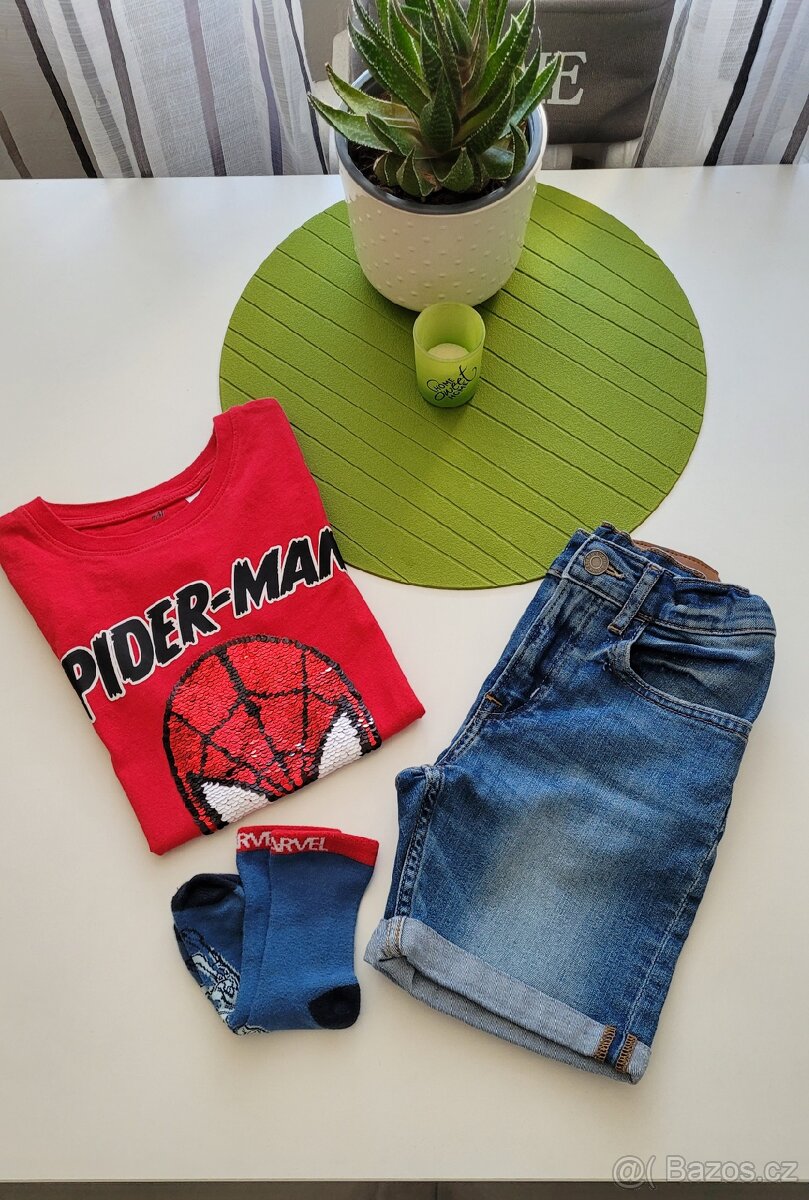H&M komplet Spiderman vel.122-128 - 5
