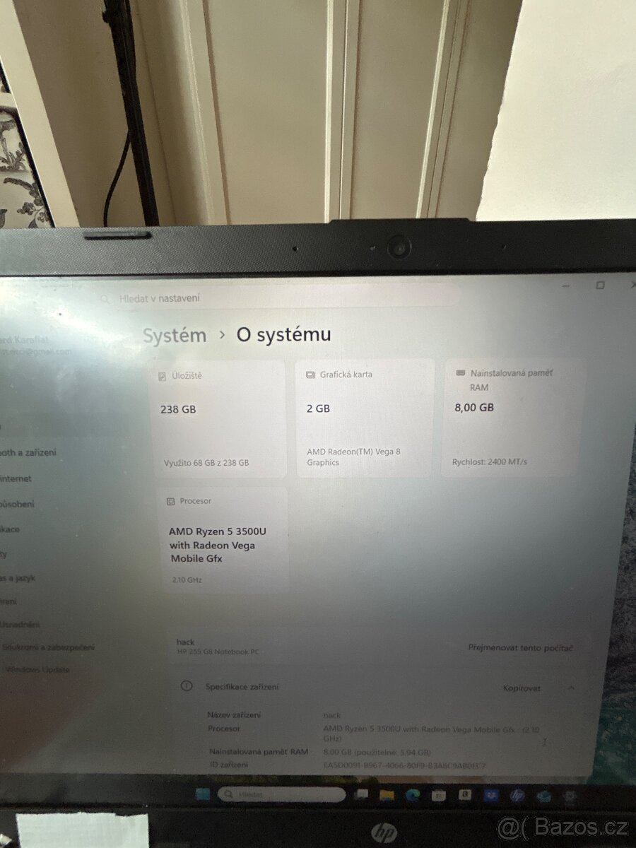 Notebook hp - 5