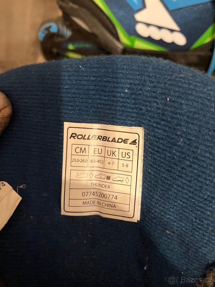 Prodám dětské kolečkové brusle - 5