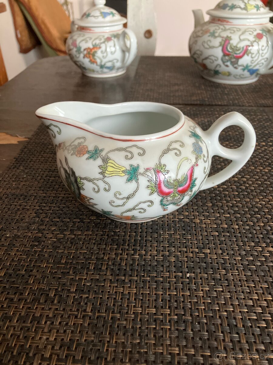 Porcelánový čajový set - 5