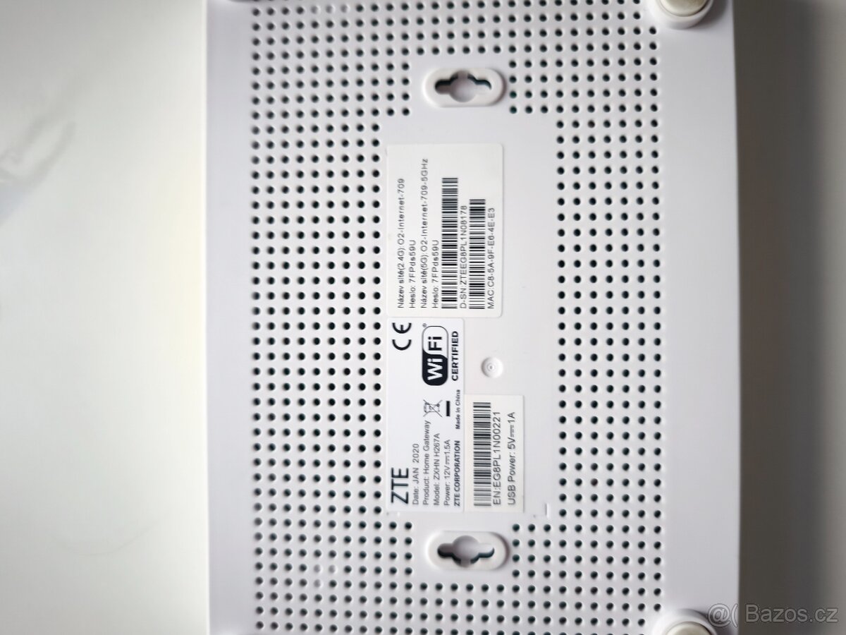 Modem a router ZTE ZXHN H267A - 5