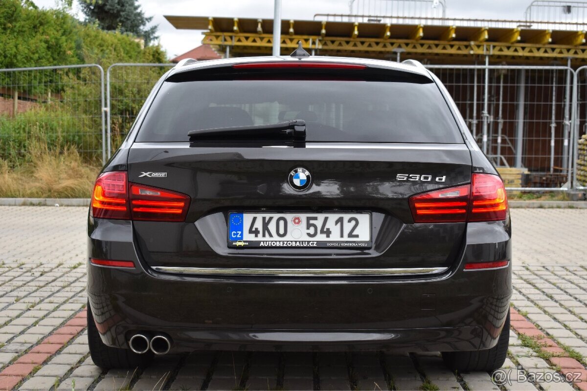 BMW 530d F11/2016/190kW/Luxury/1.majitel/ČR/head-up/kůže - 5