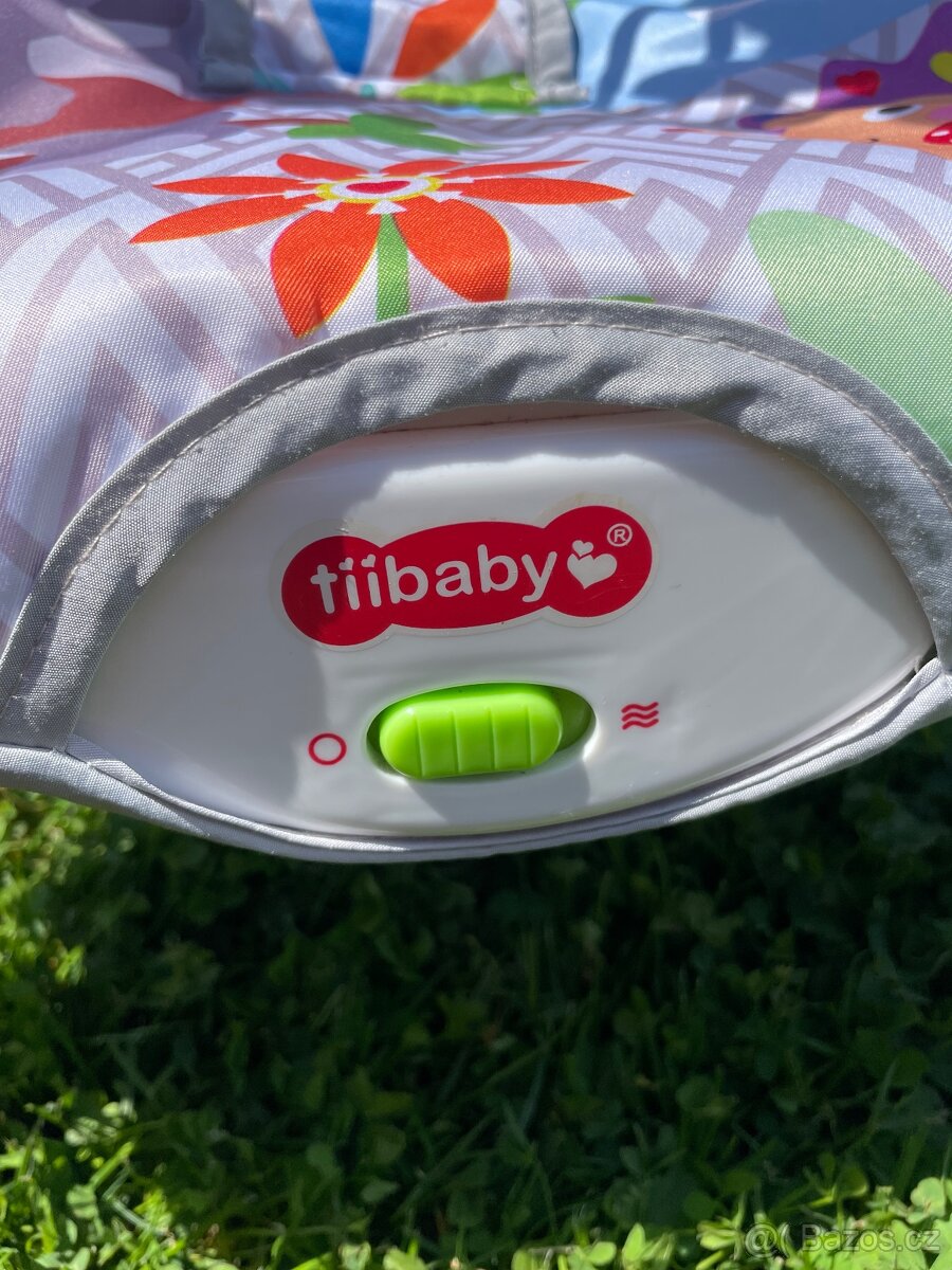 Lehátko Tiibaby s hrazdou a vibracemi - 5