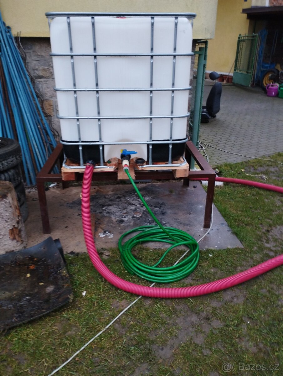 1000 l barel na dešťovou vodu - 5