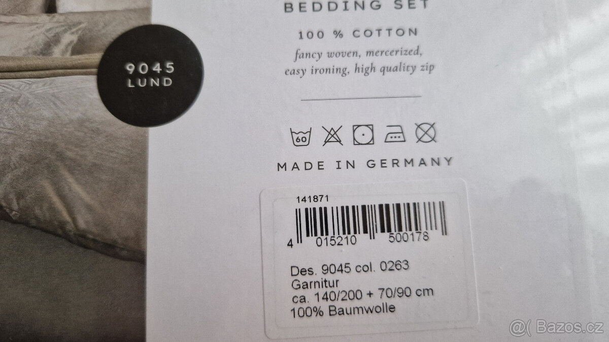 2x luxusní damaškové ložní prádlo Curt Bauer NOVÉ - 5