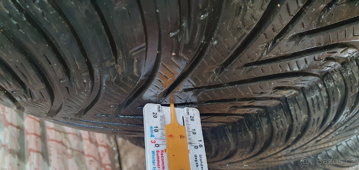 235/55 R17 4x ZIMNÍ PNEU 5.5mm .Brno - 5