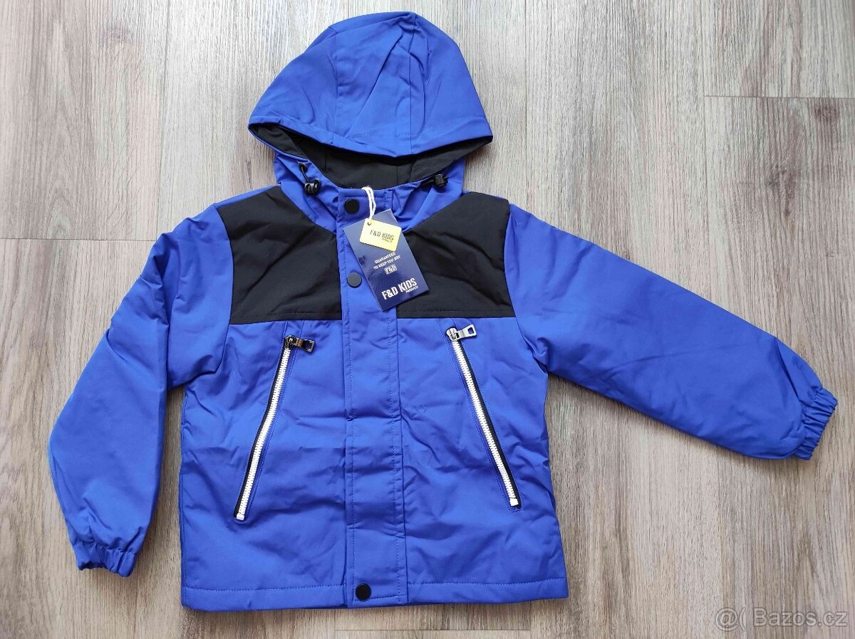 Jarní nepromokavá bunda chlapecká nová - 5