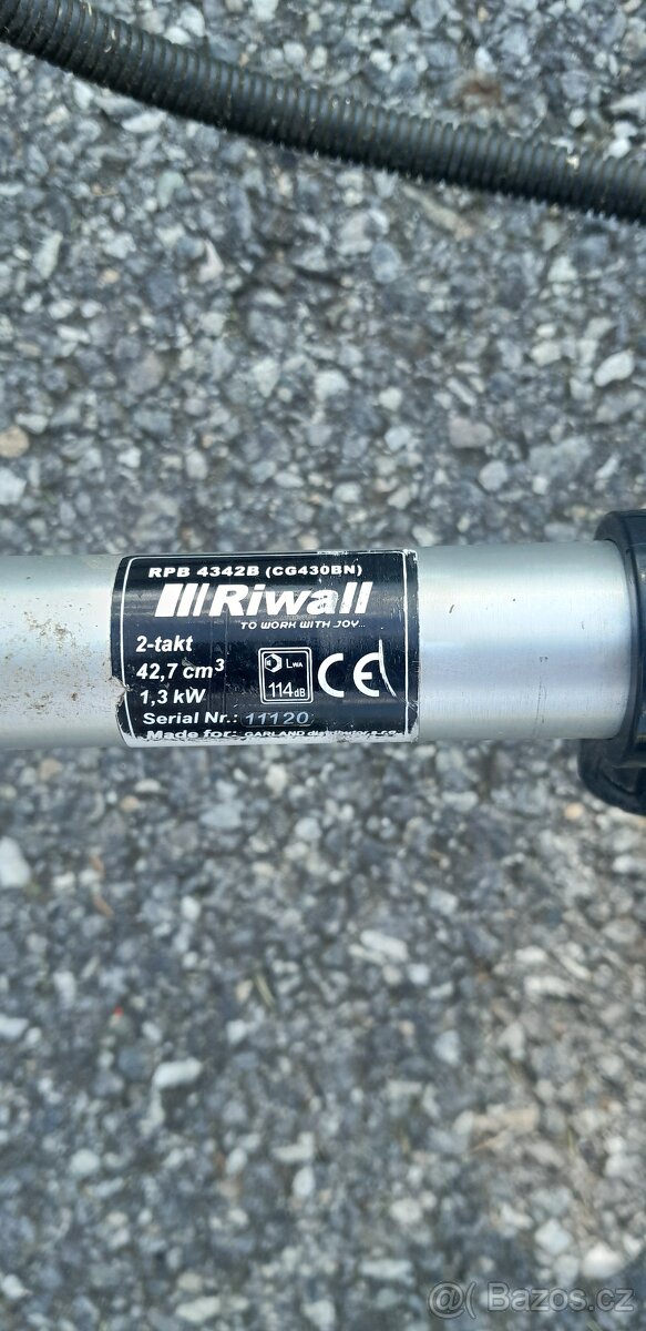 Křovinořez RIWALL RPB 4342 B - 5