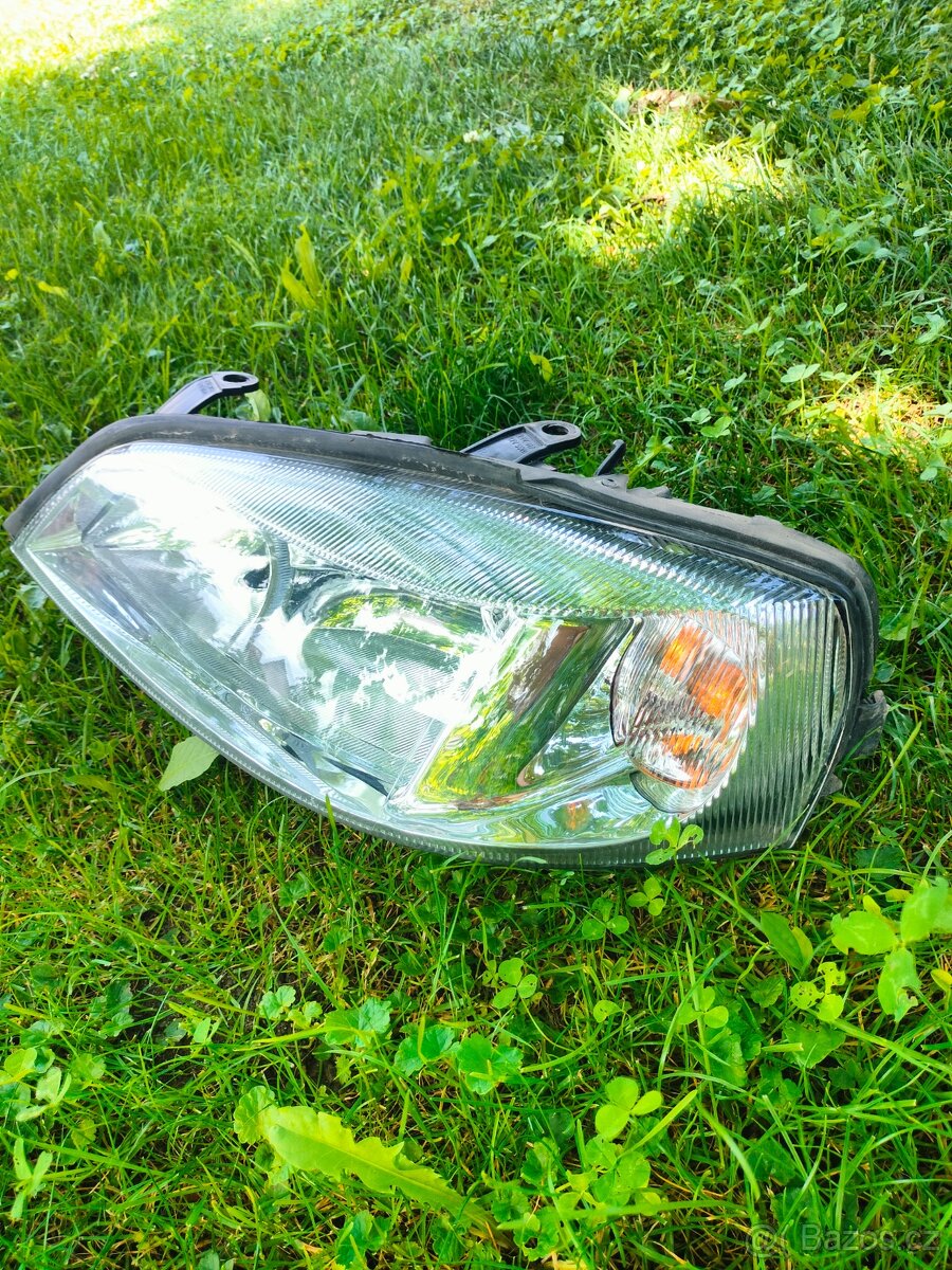 Levé přední světlo opel astra g - 5