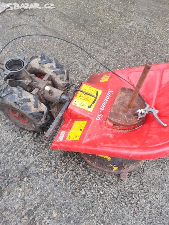 Prodám k malotraktorům tera vari sekačku Samson56 s převodov - 5