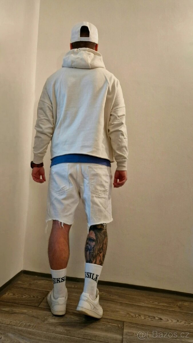 Krémová mikina Siksilk - 5