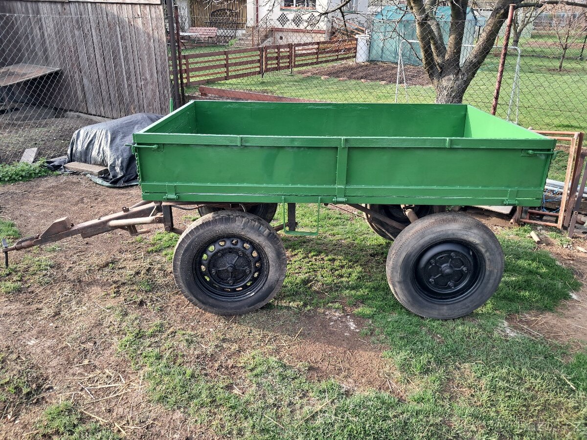 Prodám vlečku za malotraktor - 5