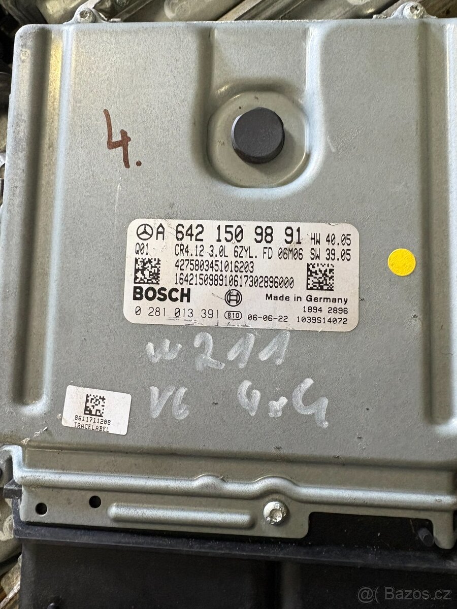 //Řídící jednotka motoru Mercedes W163-251// - 5