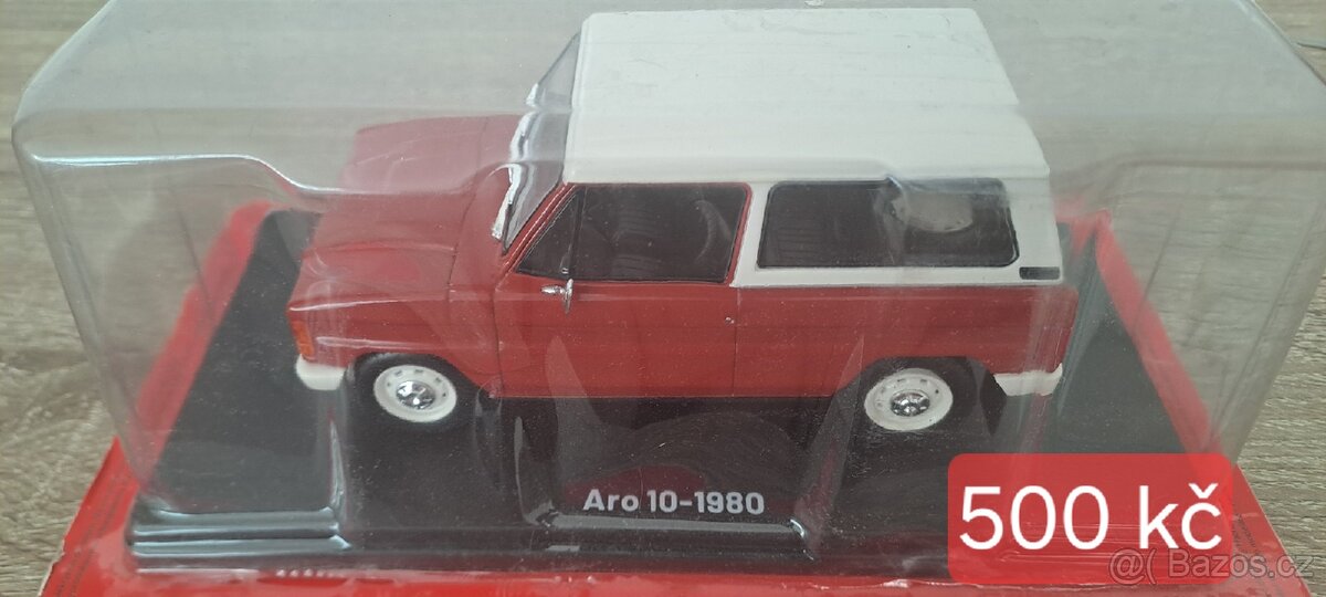 Modely autíček v měřítku 1:24 ceny na fotografii - 5