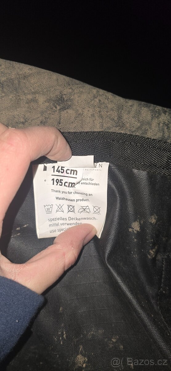 Výběhová deka Waldhausen Nordic, vel. 145 - 5