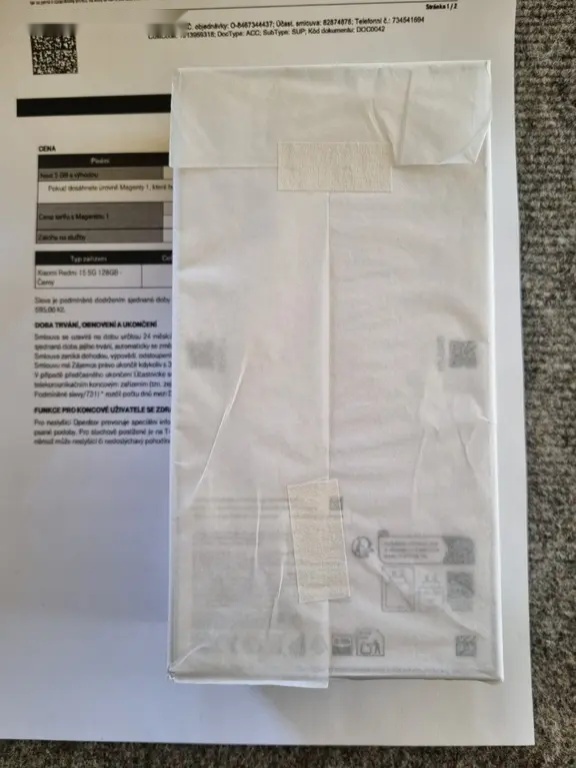 Xiaomi Redmi 15 5G, 4GB RAM 128GB, nový, nerozb. - 5