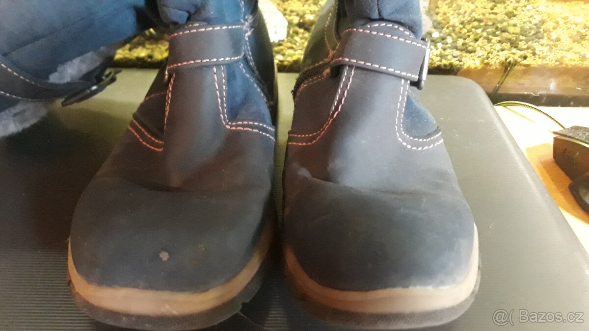 Dívčí zimní kozačky vel.33 - 5