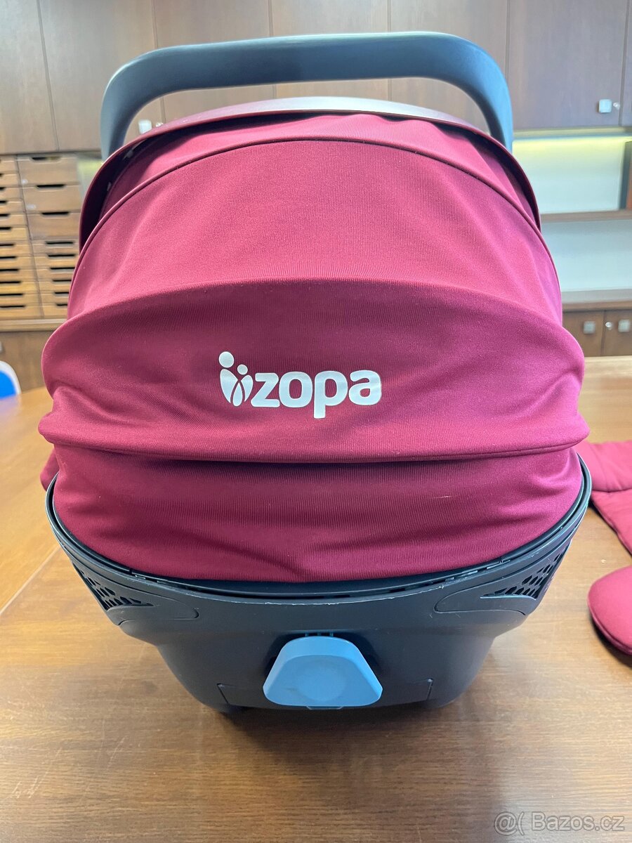 Autosedačka XS Plus i-Size Bordó Red - 5