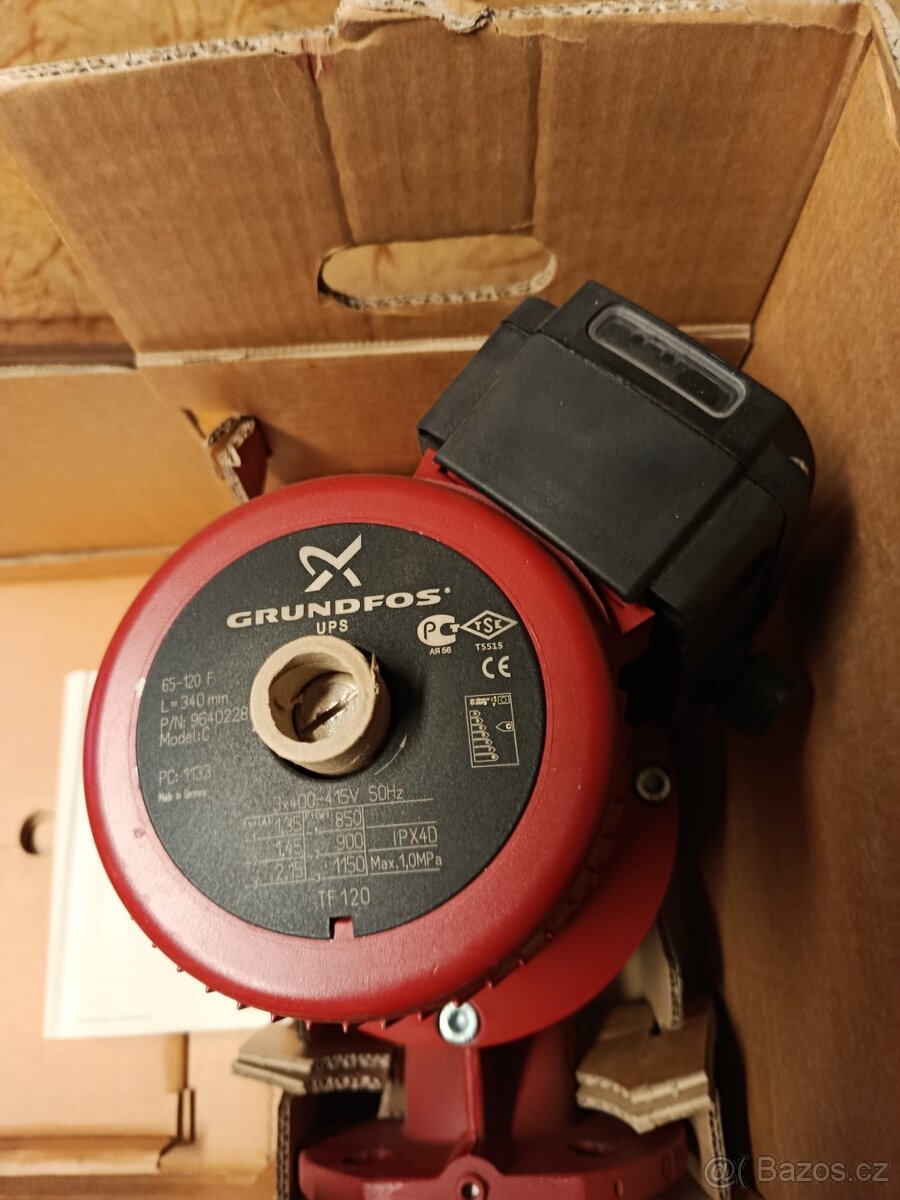 Prodám čerpadlo GRUNDFOS UPS 65-120F 340 MODEL C - 5