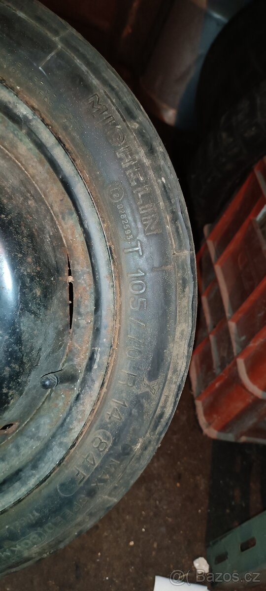 REZERVA - DOJEZDOVÉ KOLO originál VW / Audi - 5