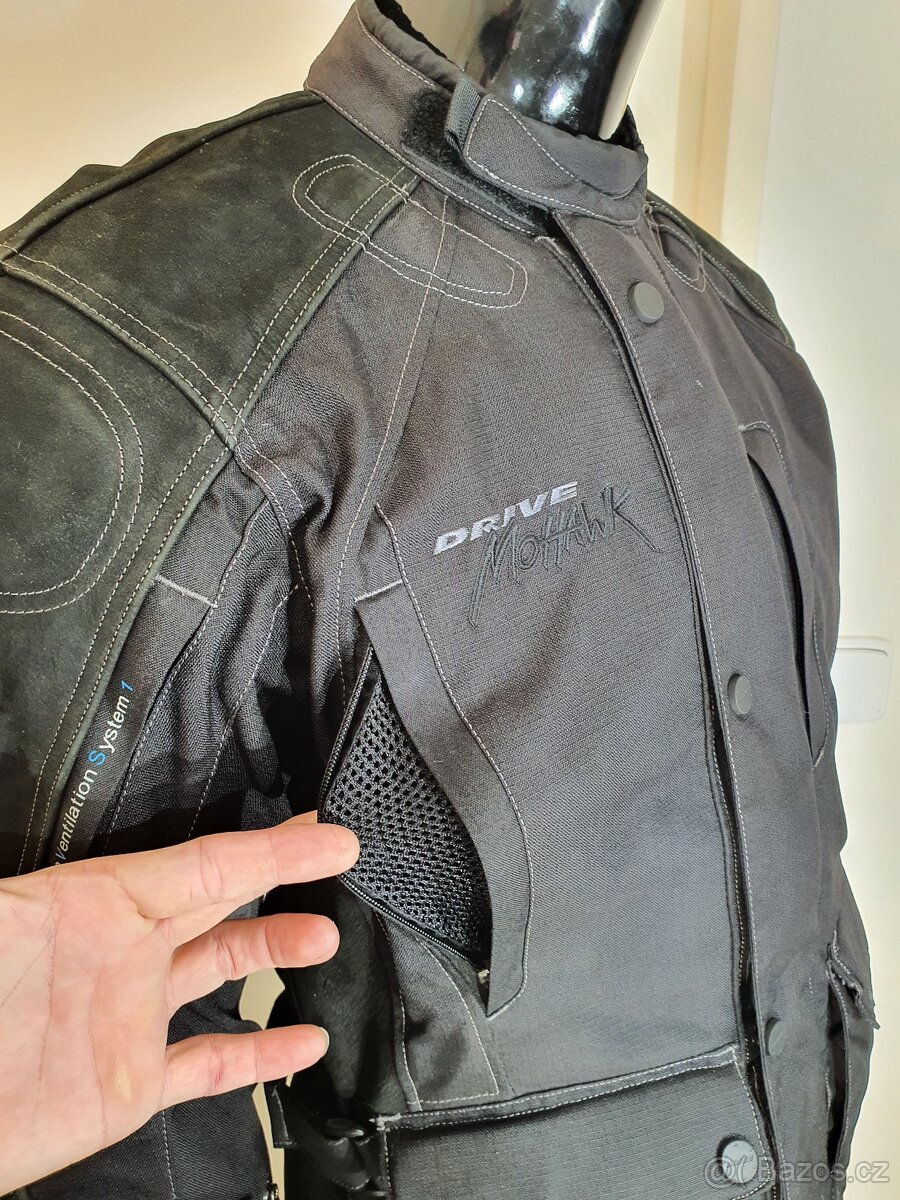 Mohawk MVS-1 kůže / textil bunda na moto V. M 48-50 - 5