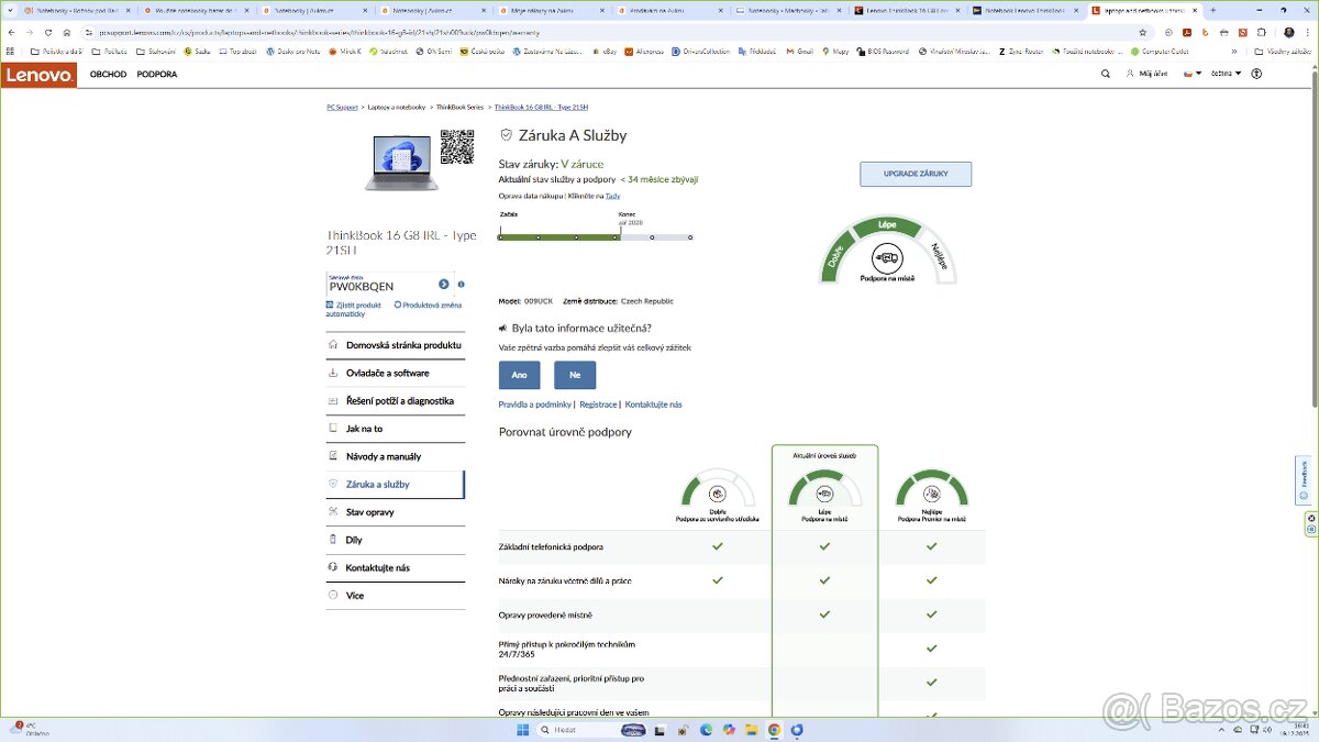 Lenovo ThinkBook 16 G8 Core 5 210H/16GB/512GB SSD/nerozbalen - 5