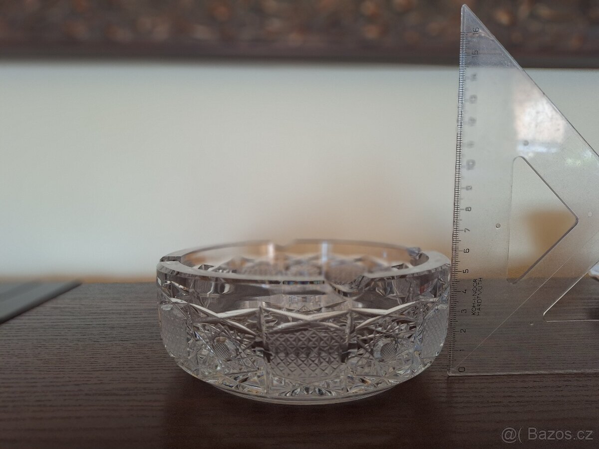 Broušený popelník Bohemia Crystal - 5