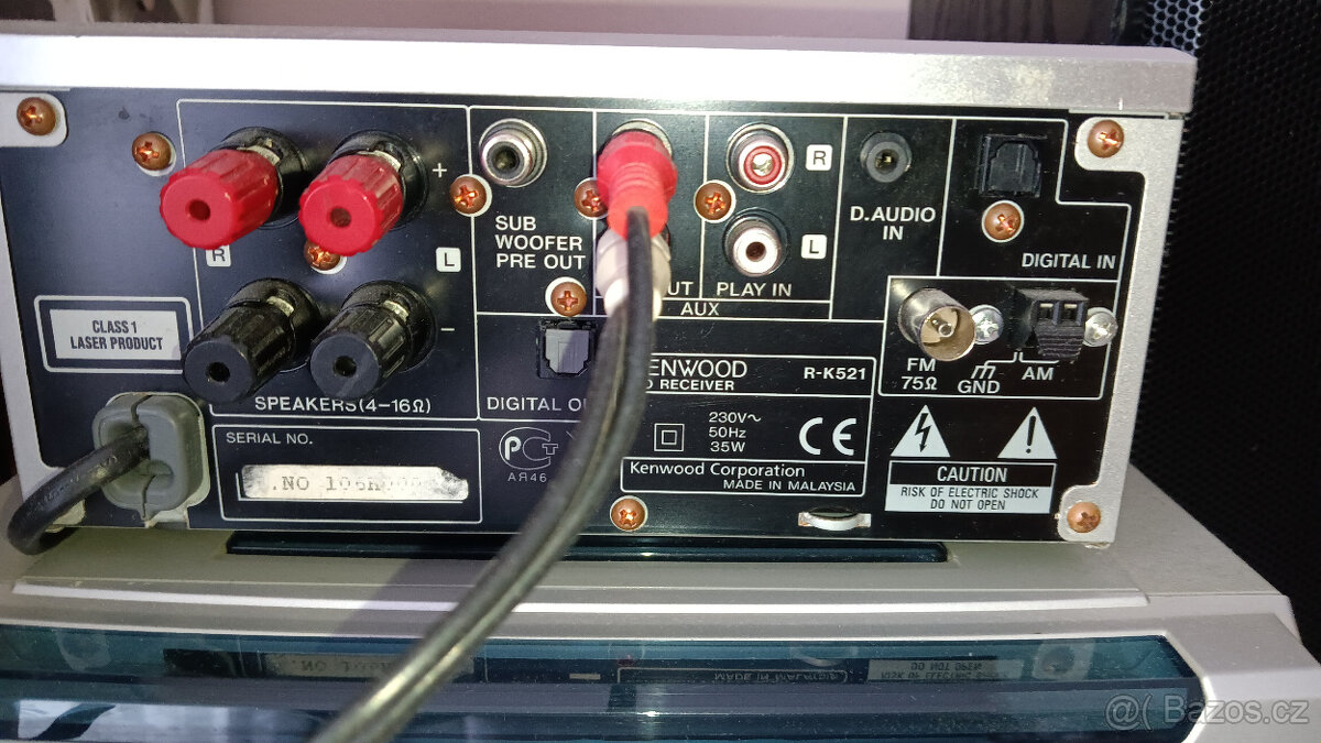 Prodám receiver Zn.KENWOOD R-K521 - 5