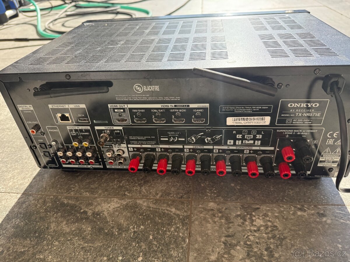Onkyo TX-NR575E – nefunkční, na opravu / díly - 5