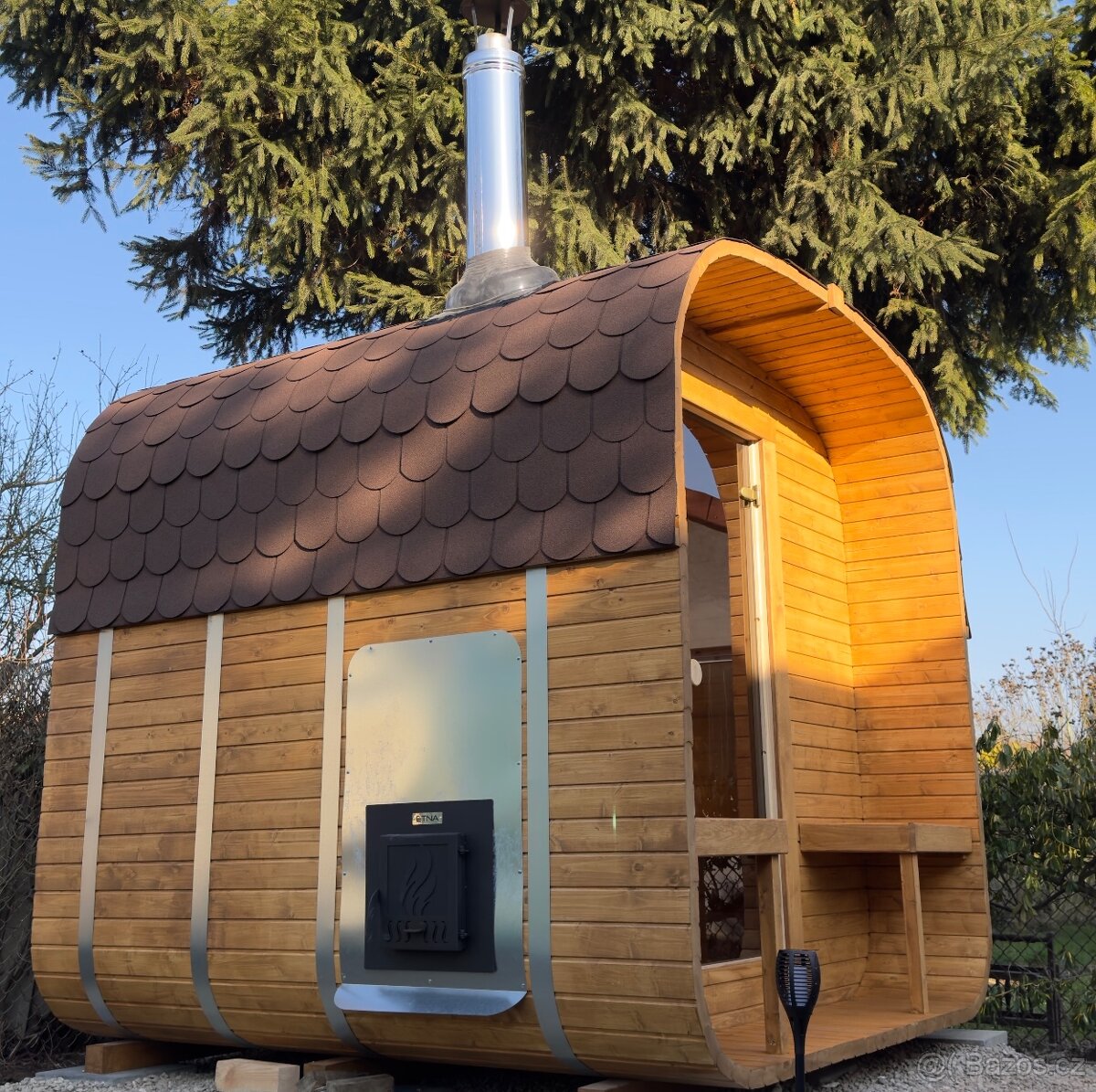 Zahradní sauna QUADRO 240cm 2QL (AZS-ENGINEERING) - 5