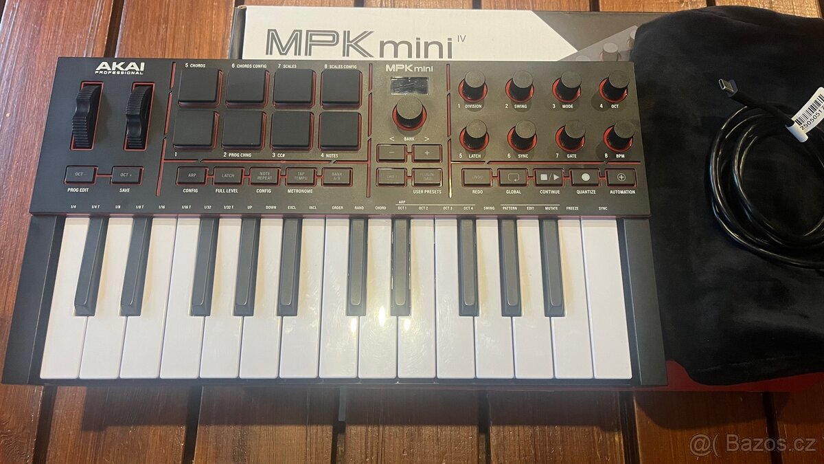 Midi klávesy AKAI MPK mini IV - 5