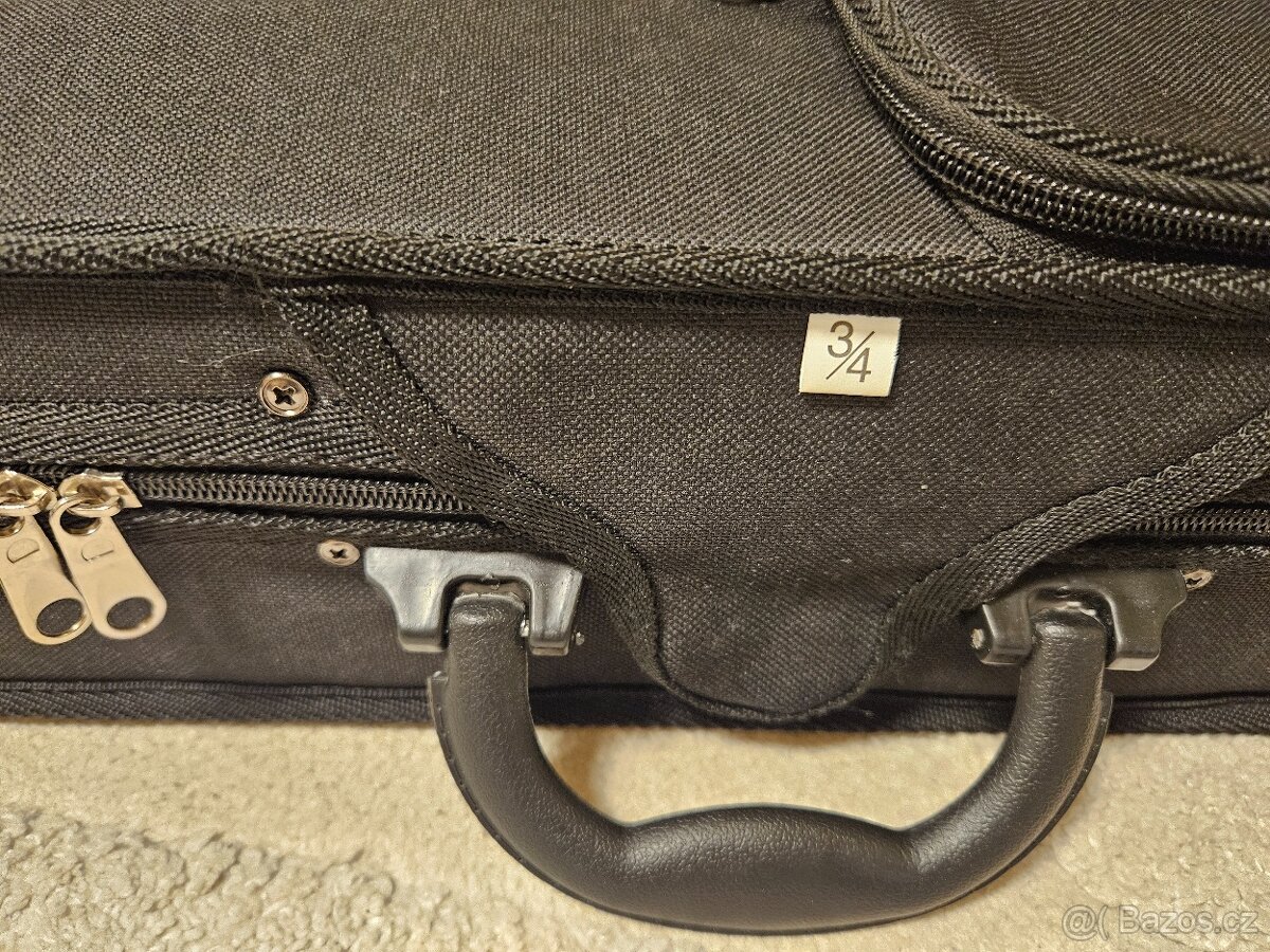 3/4 housle v záruce v setu se smyčcem v penálu - 5